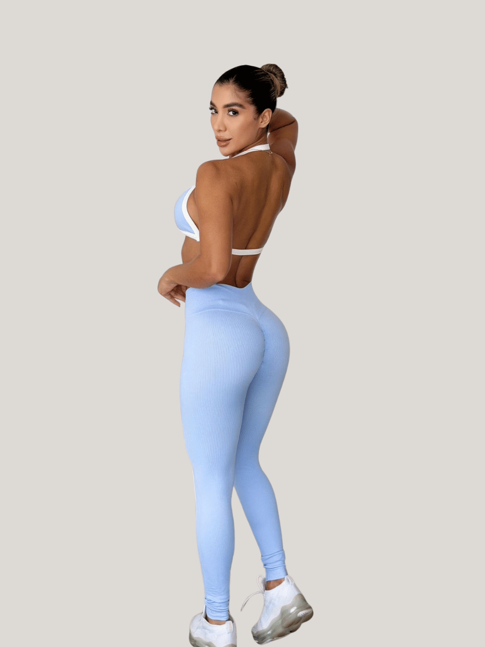 Alternative view of SET OLIVIA BABY BLUE
