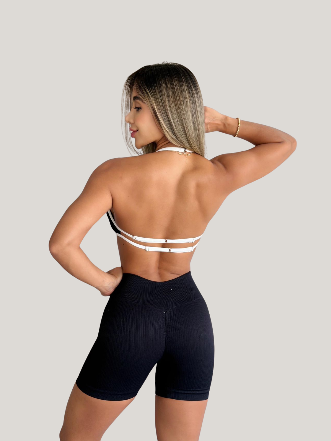 Alternative view of SET TOP MOÑO NEGRO